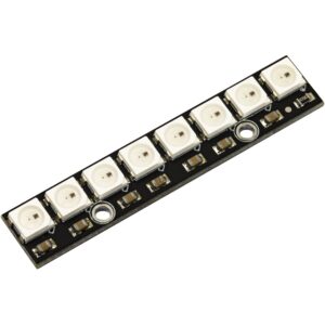 10pcs WS2812 5050 LED Light Stick 8 Bit RGB LEDs with Integrated Driver Board for Arduino Raspberry Pi Mirco:bit Project