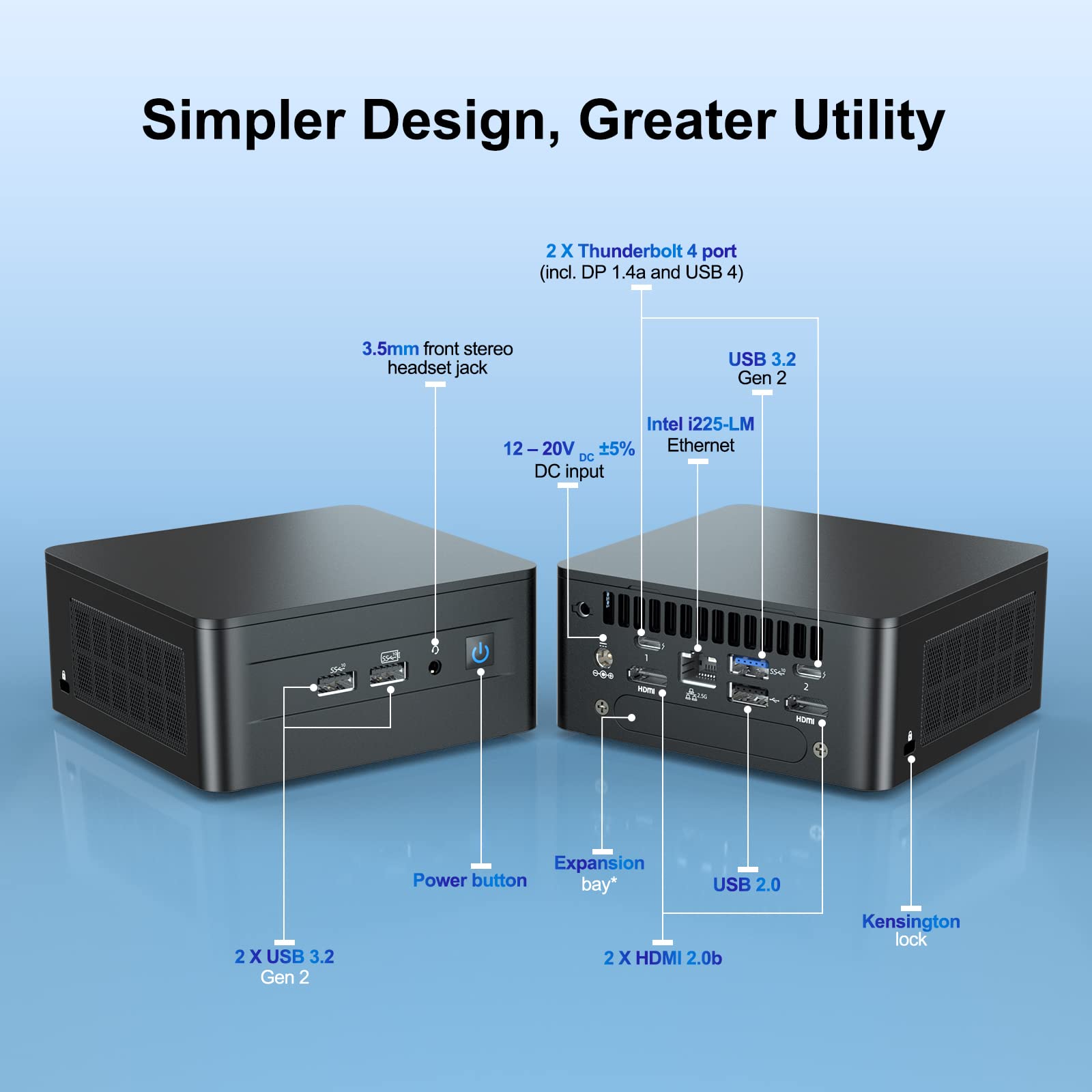 Intel NUC 12 Pro Mini PC Kit NUC12WSHi7 (12-Core i7-1260P 32GB RAM 1TB SSD Iris XE Graphics) Windows 11 Pro Latest Desktop Computer Mini PC,2 x Thunderbolt 4, Intel nuc Wi-Fi 6E AX211 Wireless