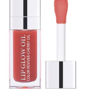 Plumping Lip Glow Oil,Hydrating Tinted Lip Oil Gloss,Glow Reviver Lip Oil,Long Lasting Moisturizing Clear Lip Plumper Oil Tint for Lip Care Dry Lip,Thanksgiving Makeup Gift for Women (#012 Rosewood)