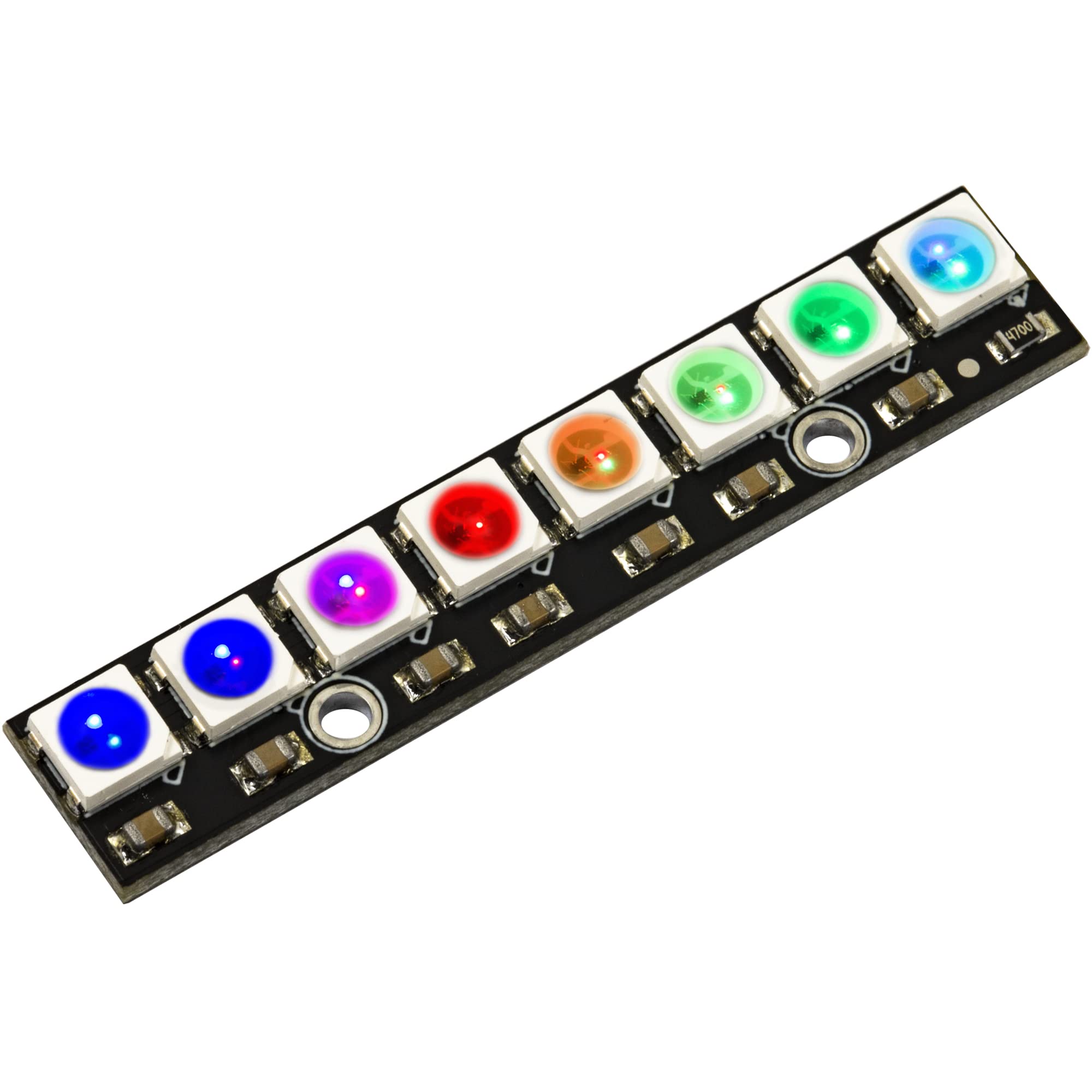 10pcs WS2812 5050 LED Light Stick 8 Bit RGB LEDs with Integrated Driver Board for Arduino Raspberry Pi Mirco:bit Project