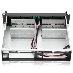 2U Rackmount Case for Dual Mini-ITX MB 14" Deep