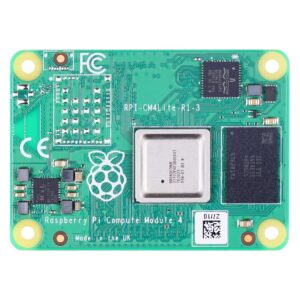 Raspberry Pi Compute Module 4-2GB RAM eMMC 0GB (Lite) Single Board (CM4002000) 64-Bit 1.5GHZ Quad-Core Processor Bluetooth 5.0 No Wi-Fi for Networked Ai Core and More (Raspberry Pi Official Genuine)