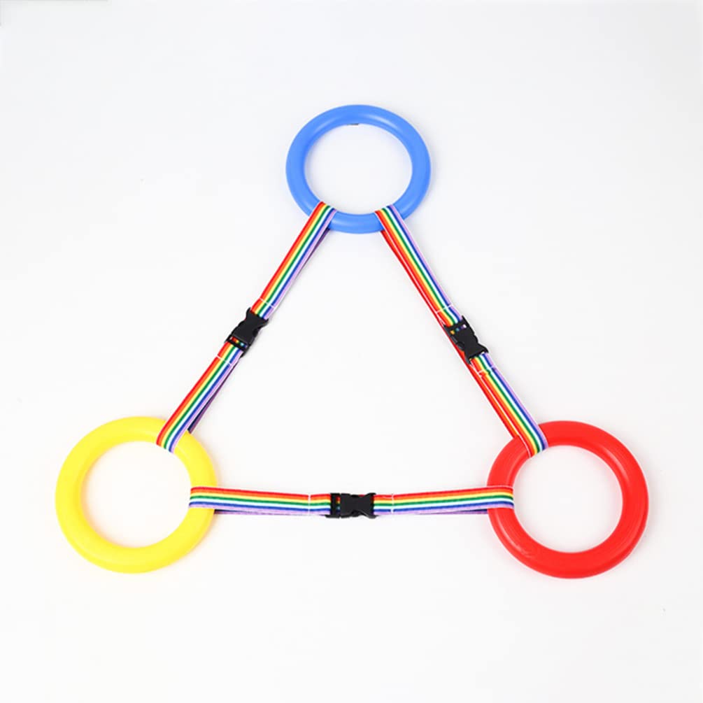 Kisangel 6 Pieces Kids Safety Walking Rope Preschool Toddlers Walking Rope with Ring for Daycare School, Nursery, Kindergarten