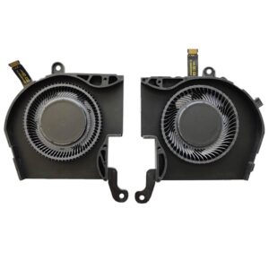 TXLIMINHONG New CPU and GPU Cooling Fan for DELL Alienware x14 DC28000YCSL DC28000YBSL EG50050S1-CJ40-S9A EG50050S1-CI90-S9A 0005GP 0XVCHN DC5V