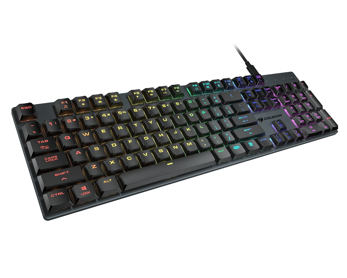 COUGAR LUXLIM Extreme Low Profile Optical-Mechanical Gaming Keyboard