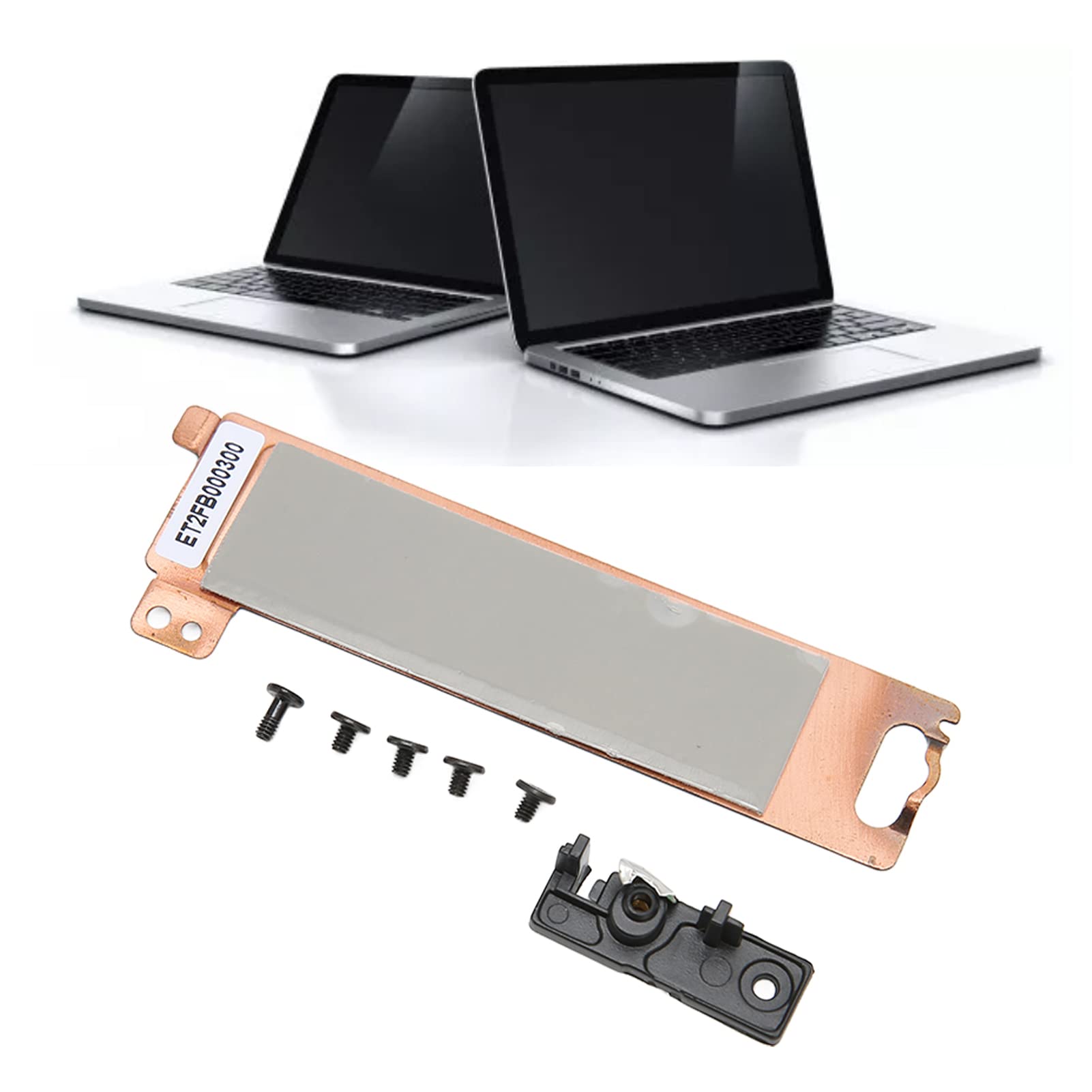 SSD Cooler Cover for Nvme M.2 NGFF SSD, Solid State Drive Cooler Cover, Made of Rugged Aluminum Alloy for 5400 5401 5404 5410 5411 Model