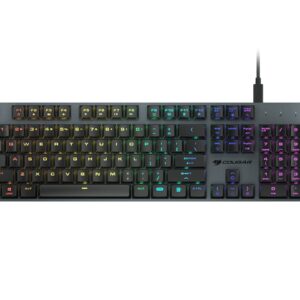 COUGAR LUXLIM Extreme Low Profile Optical-Mechanical Gaming Keyboard