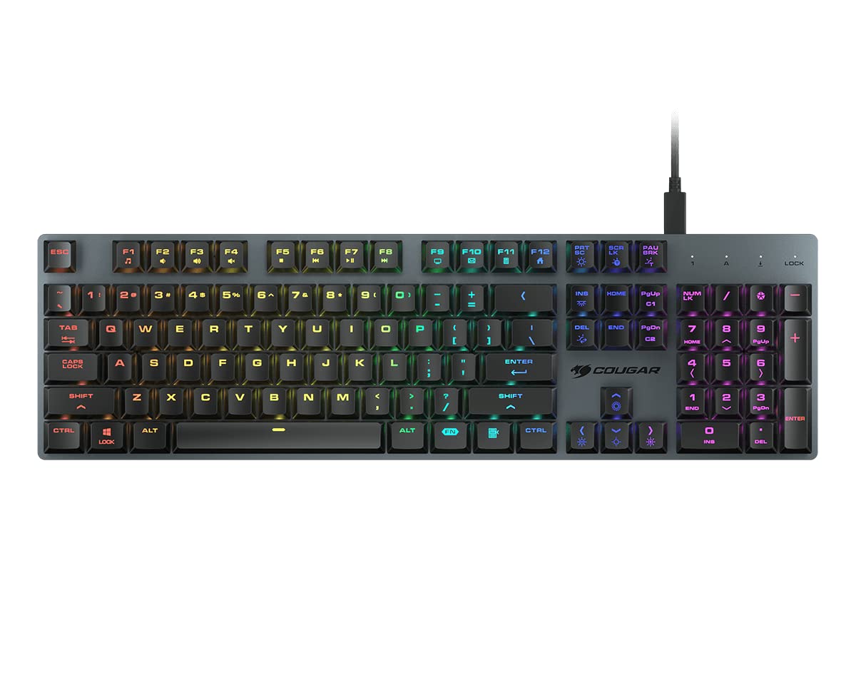 COUGAR LUXLIM Extreme Low Profile Optical-Mechanical Gaming Keyboard