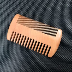 Natural Wood Hair Brush Hair Comb For Men Beard Care Anti-Static Wooden Comb Brushing Hair Care Tools