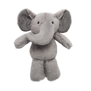 Lambs & Ivy Jungle Friends Developmental Soft Book & Elephant Plush Toy Gift Set