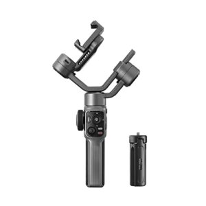 Zhiyun Smooth 5S Gimbal Stabilizer for iPhone 14 Pro Max Plus 13 12 X Xs Xr 8 Android Smartphone Gimbal Portable 3-Axis Handheld Phone Gimbal for Video YouTube Vlogging TikTok zhi yun Smooth 5 Upgrade