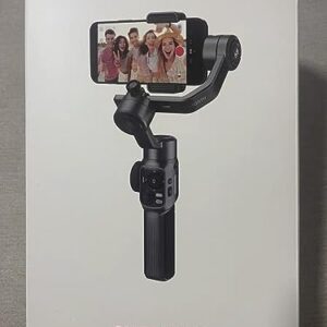 Zhiyun Smooth 5S Smartphone Gimbal Stabilizer 3-Axis with Built-in Fill Light for iPhone Android with Face Object Tracking for Vlog Video Live Stream INS YouTube (Smooth 5 Upgrade Version)-Gray