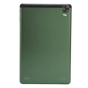 SWOQ 10 inch Tablet, 1920x1200 IPS Green Tablet for Office for Home (US Plug)