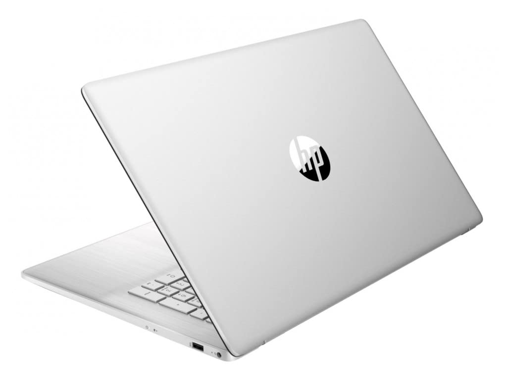 HP 17-cn0079cl 17.3-inch Laptop FHD IPS 11th Gen Intel Core i7 16GB DDR4 RAM 512GB SSD Intel Iris Xe Graphics Backlit Keyboard, HDMI, USB-C, WiFi, Bluetooth Windows 11 Home, Natural Silver (Renewed)