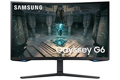 SAMSUNG 27" Odyssey G65B QHD 240Hz 1ms (GTG) HDR 600 Gaming Hub 1000R Curved Gaming Monitor