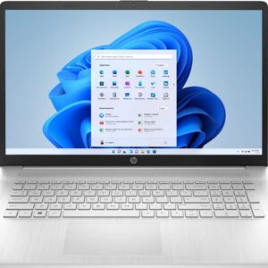 HP 17-cn0079cl 17.3-inch Laptop FHD IPS 11th Gen Intel Core i7 16GB DDR4 RAM 512GB SSD Intel Iris Xe Graphics Backlit Keyboard, HDMI, USB-C, WiFi, Bluetooth Windows 11 Home, Natural Silver (Renewed)