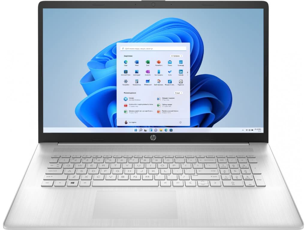 HP 17-cn0079cl 17.3-inch Laptop FHD IPS 11th Gen Intel Core i7 16GB DDR4 RAM 512GB SSD Intel Iris Xe Graphics Backlit Keyboard, HDMI, USB-C, WiFi, Bluetooth Windows 11 Home, Natural Silver (Renewed)