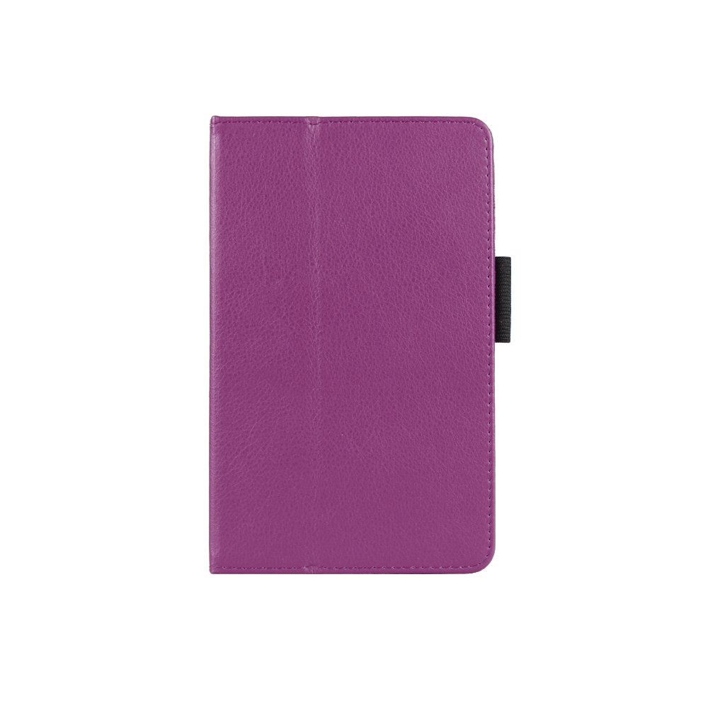 Epicgadget Case for Onn 8 Inch Tablet Gen 3 Released in 2022 (Model:100071483) - Slim Lightweight Folio PU Leather Folding Stand Cover Case + 1 Random Stylus (Purple)