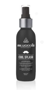 waxxxie mr cool splash - ingrown hair, razor bumps & razor burns vegan friendly treatment for post waxing & shaving 4.2 fl oz