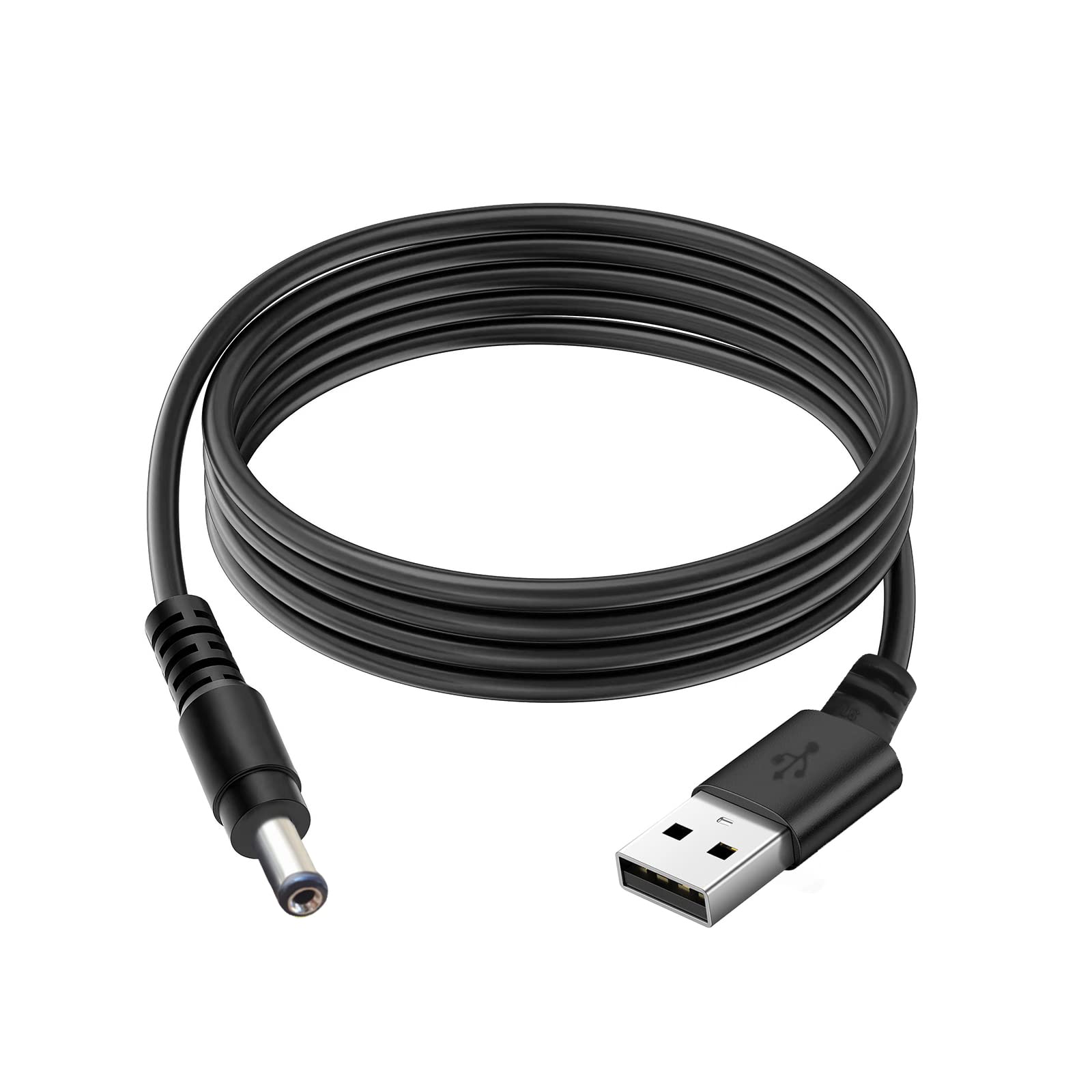 PREMIER ADAPTER PremierAdapter 5.5mm * 2.1mm USB 2A 90cm Black Charger Power Cable Lead 5V 4.5V