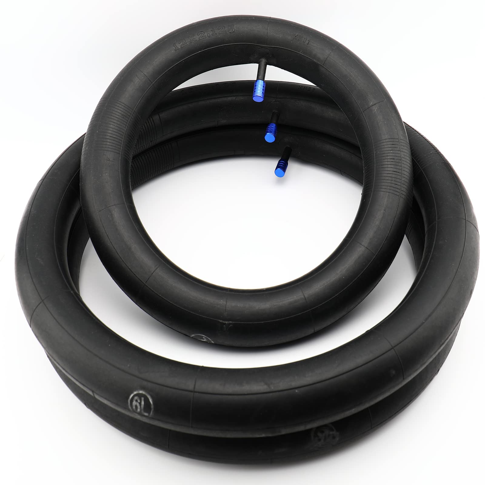 16''x2.125 and 12.5''x2.125 (2+1) Inner Tubes Compatible with Stroller Revolution SE/Pro/Flex/SU/Ironman Tire Tube,Made from BPA/Latex Free Premium Quality Butyl Rubber,by FYSHIQING