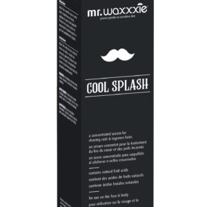 Waxxxie Mr Cool Splash - Ingrown Hair, Razor Bumps & Razor Burns Vegan Friendly Treatment for post Waxing & Shaving 4.2 fl oz