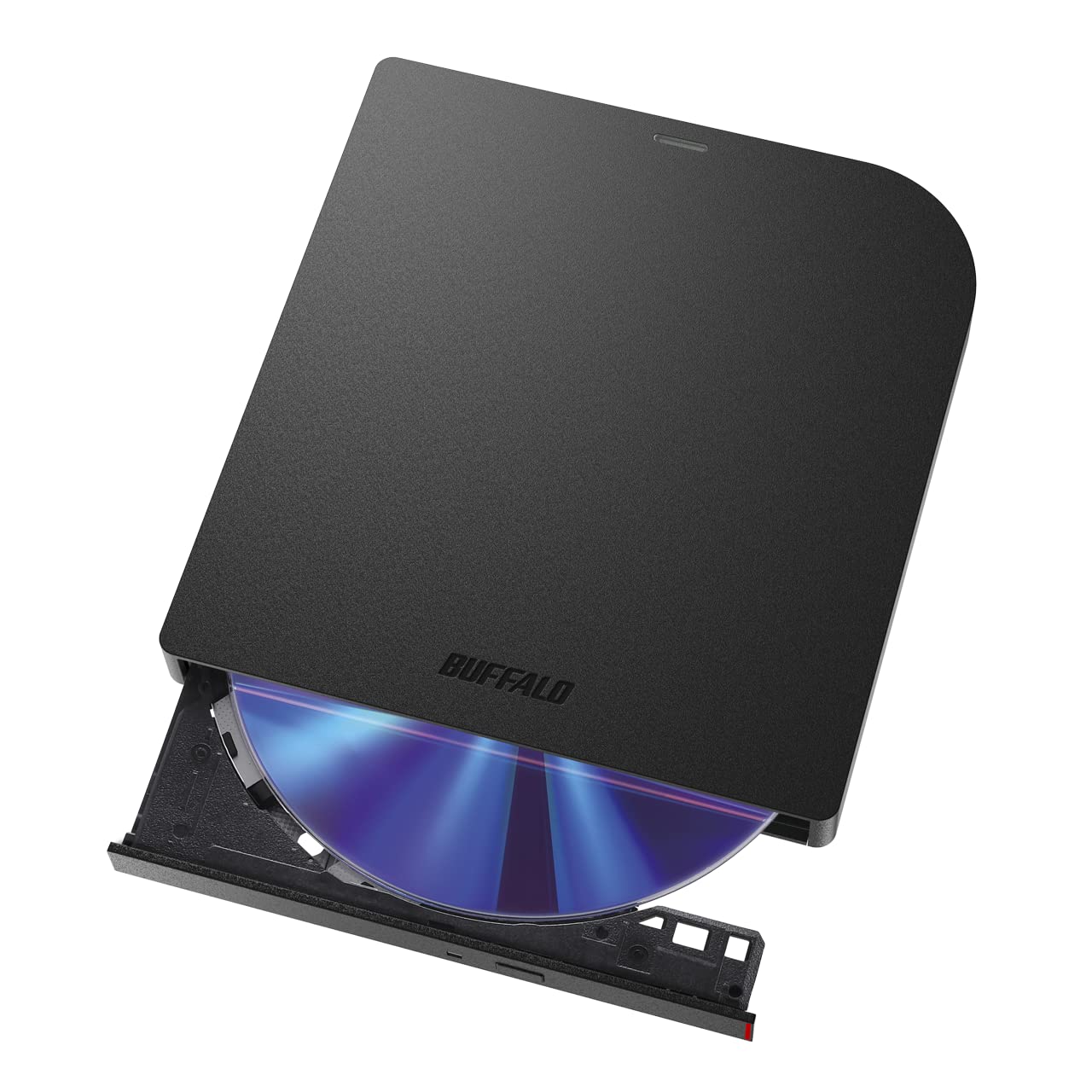 BUFFALO MediaStation 6X Portable Type-C USB 3.2 (Gen 1) Blu-ray Drive/External, Plays and Burns Blu-Rays, DVDs, and CDs. Compatible with PC/Mac Laptops and Desktops.