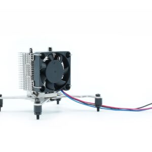 KKSB High-Performance Cooler for Raspberry Pi 4 | 30mm PWM Fan Included | Aluminium Fins