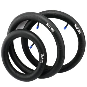 16''x2.125 and 12.5''x2.125 (2+1) inner tubes compatible with stroller revolution se/pro/flex/su/ironman tire tube,made from bpa/latex free premium quality butyl rubber,by fyshiqing