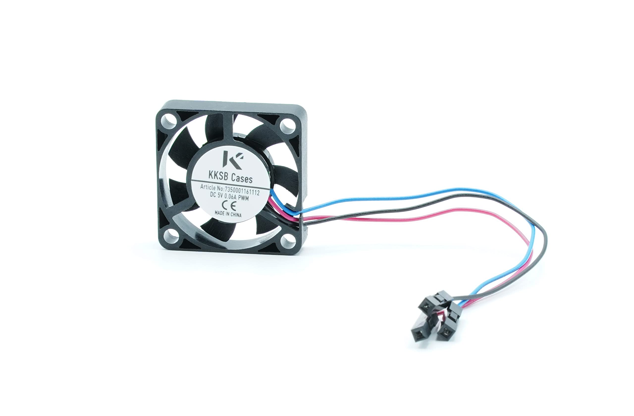 KKSB High-Performance Cooler for Raspberry Pi 4 | 30mm PWM Fan Included | Aluminium Fins