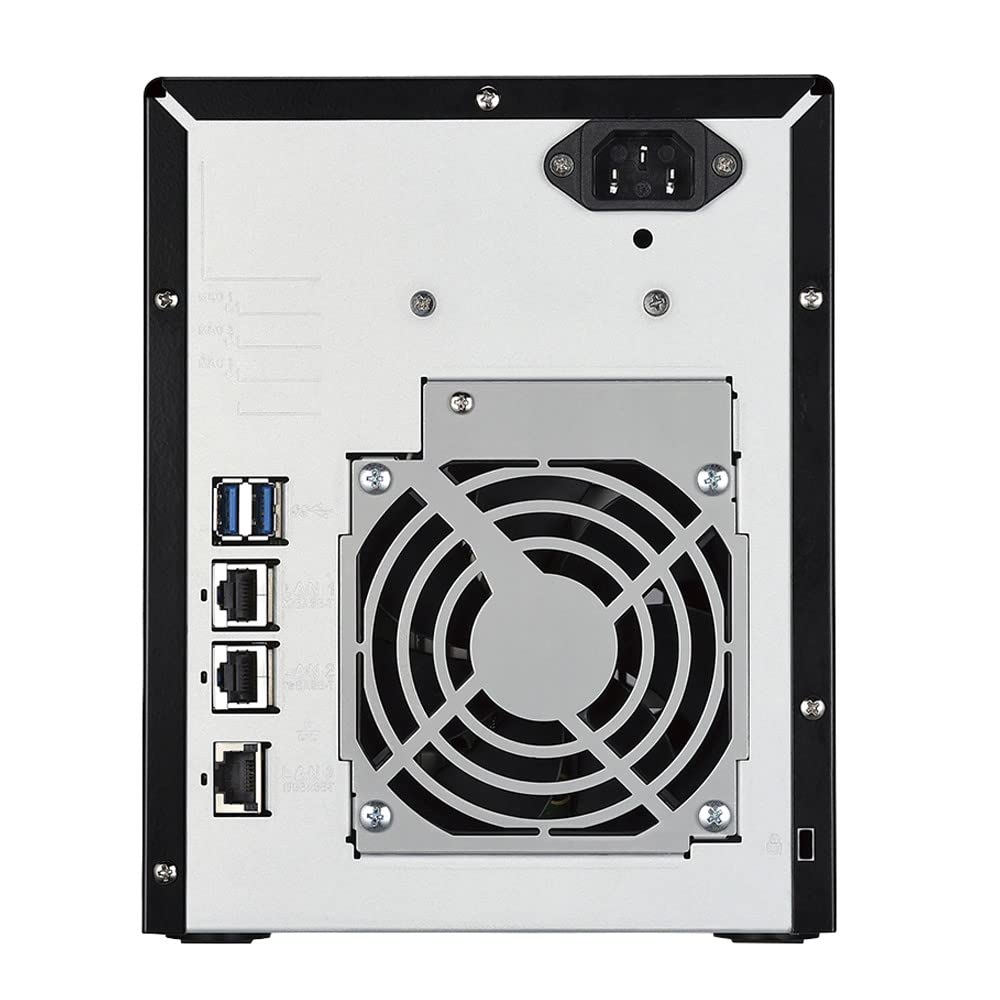 BUFFALO TeraStation 5420DN Desktop NAS 8TB (2x4TB) with HDD NAS Hard Drives Included 10GbE / 4 Bay/RAID/iSCSI/NAS/Storage Server/NAS Server/NAS Storage/Network Storage/File Server