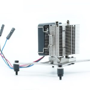 KKSB High-Performance Cooler for Raspberry Pi 4 | 30mm PWM Fan Included | Aluminium Fins