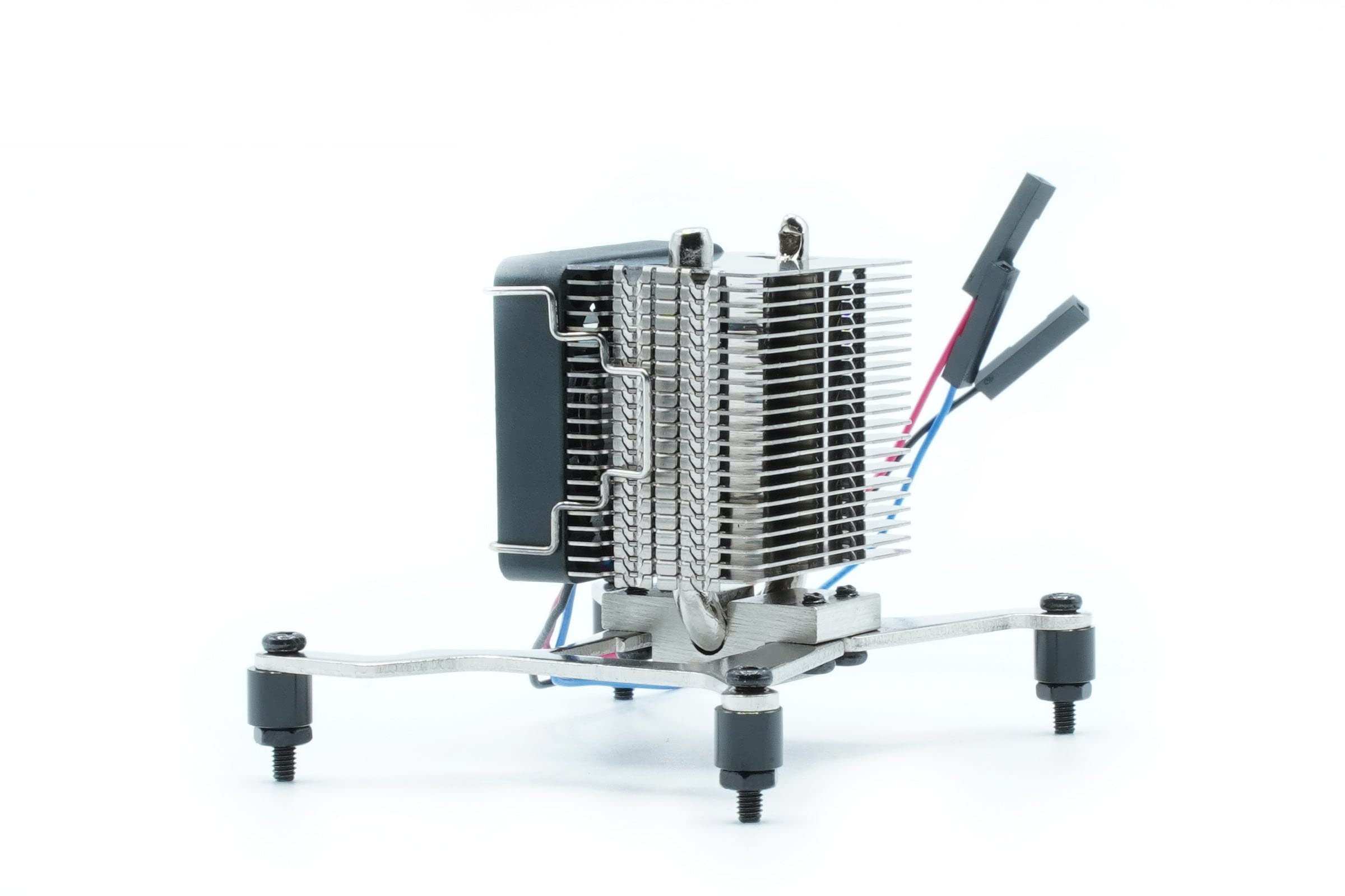 KKSB High-Performance Cooler for Raspberry Pi 4 | 30mm PWM Fan Included | Aluminium Fins