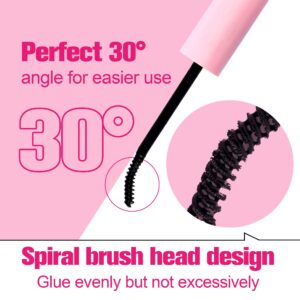 Lash Glue Bond and Seal Individual Lashes Glue Cluster Lash Glue for Lash Extension Super Long-lasting Strong Hold DIY Eyelash Extensions Glue