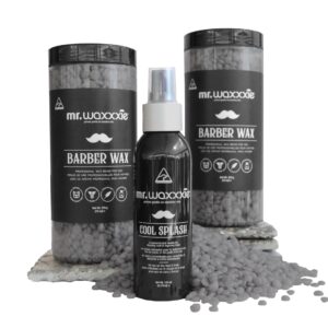 Waxxxie Mr Cool Splash - Ingrown Hair, Razor Bumps & Razor Burns Vegan Friendly Treatment for post Waxing & Shaving 4.2 fl oz