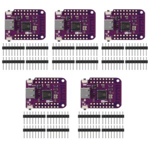 diann 5pcs esp32 s2 mini v1.0.0 wifi iot board based esp32-s2fn4r2 esp32-s2 4mb flash 2mb psram micropython type-c usb