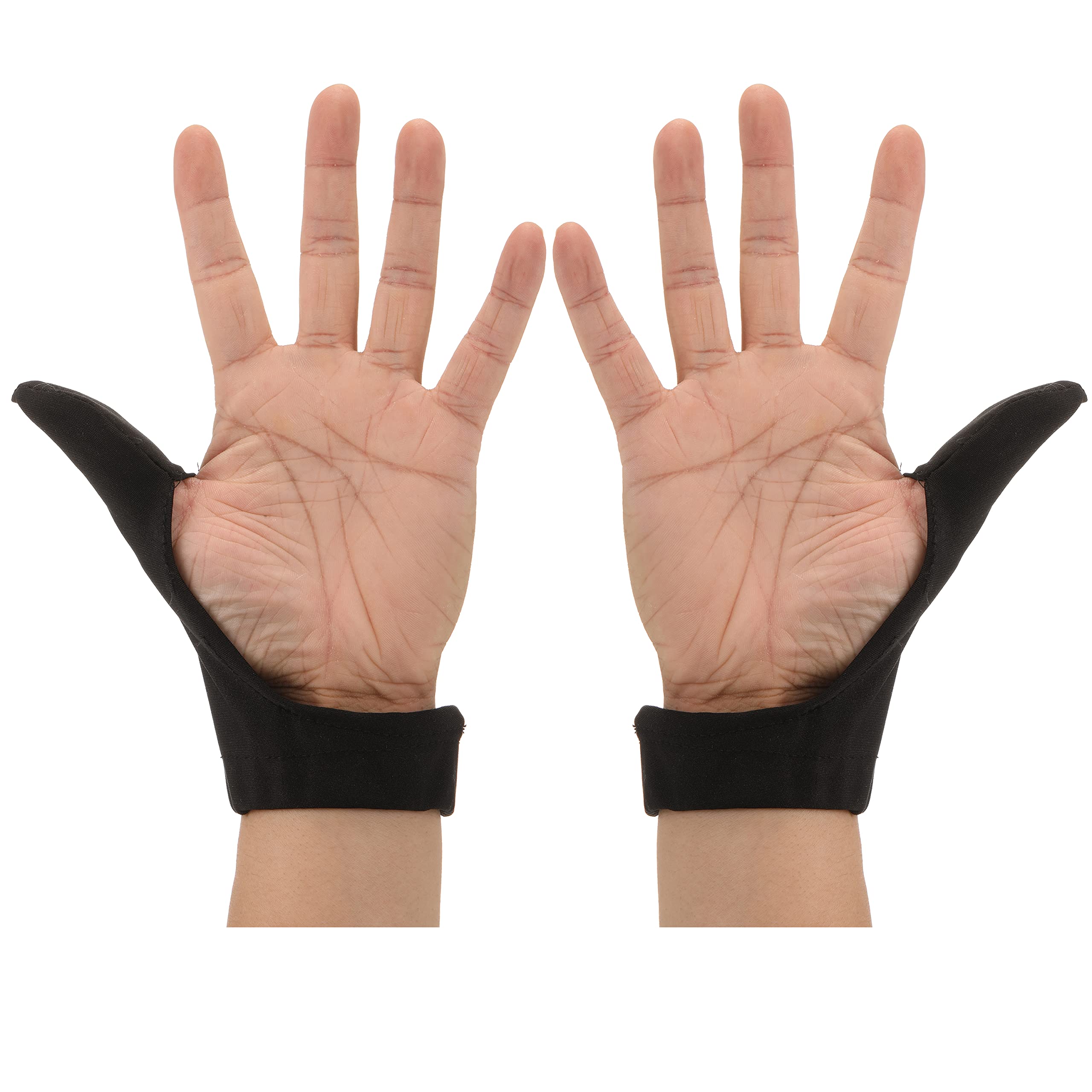 Otuuz Adult Thumb Guard Habit Thumb Sucking Thumb Cover Thumb Glove to Help Stop Skin Picking Thumb Sucking and Hair Pulling(Black)