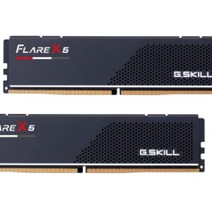 G.SKILL Flare X5 Series (AMD Expo) DDR5 RAM 64GB (2x32GB) 5600MT/s CL36-36-36-89 1.25V Desktop Computer Memory UDIMM - Matte Black (F5-5600J3636D32GX2-FX5)