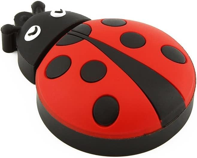 64GB USB 2.0 Flash Drive Cute Animal Ladybug Shape Pen Drive Memory Stick Thumb Drive Jump Drive Flashdrive Pendrive