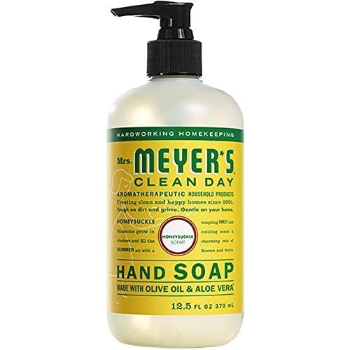 MRS. MEYER'S CLEAN DAY Hand Soap, Refill Variety Pack Soaps Made to Clean and Freshen Hands