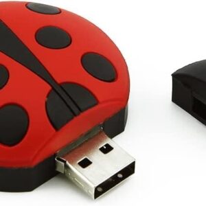 64GB USB 2.0 Flash Drive Cute Animal Ladybug Shape Pen Drive Memory Stick Thumb Drive Jump Drive Flashdrive Pendrive