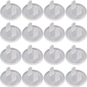 happyyami 30pcs safety outlet covers proof outlet cap plastic plug covers outlet plug safety caps electrical protector for home bedroom nursery room room