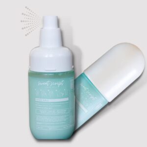 Sweat Script Non-Aerosol, Refresh Hair and Absorb Oil and Sweat Between Washes, Waterless Shampoo, No Benzene, All Natural, for all Hair Colors, No Sulfate, Talc Free and Paraben Free