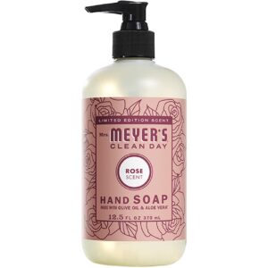 MRS. MEYER'S CLEAN DAY Liquid Hand Soap Bottle, 12.5 Fl Oz (Pack of 6) (Variety pack)