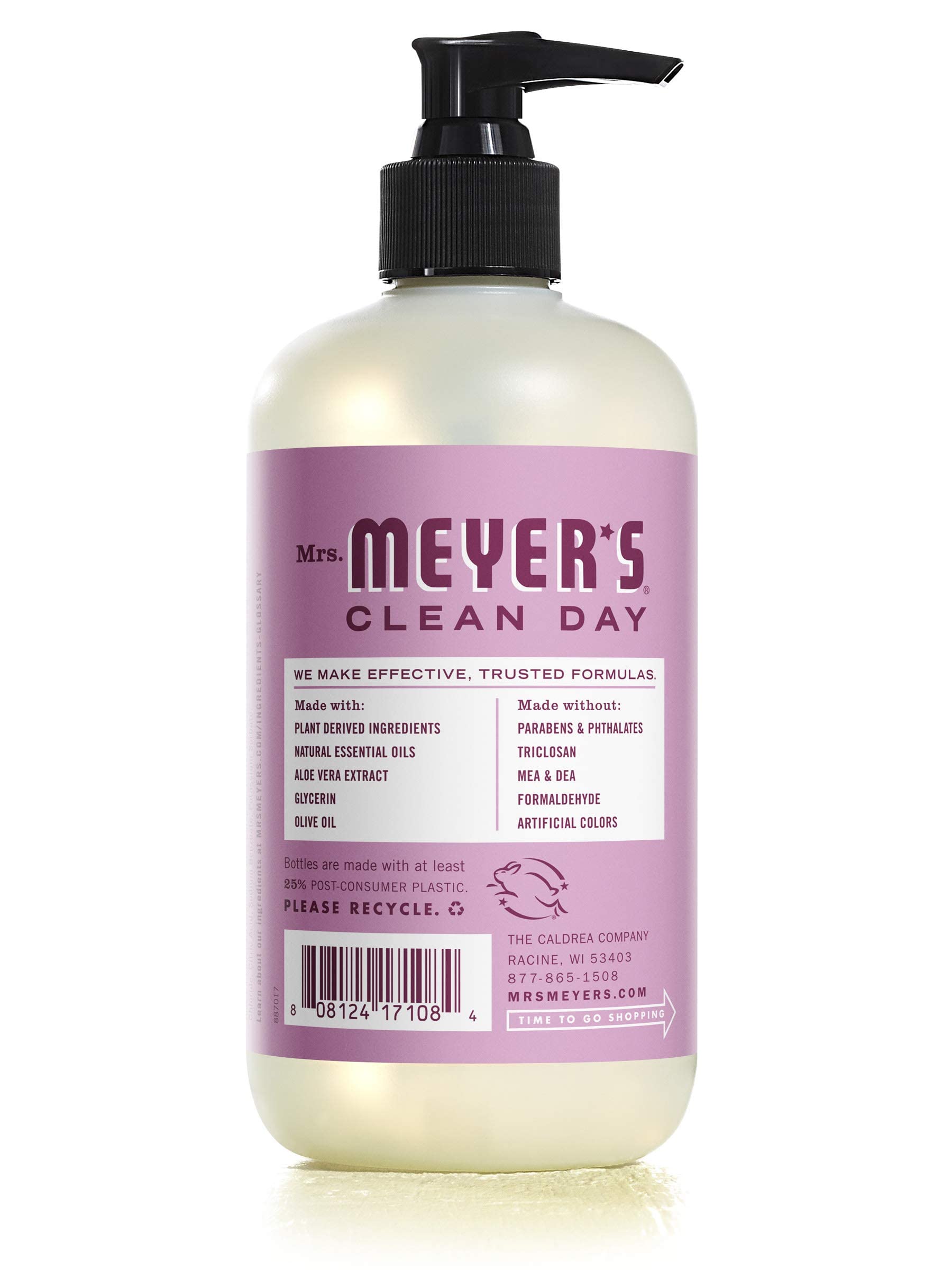 MRS. MEYER'S CLEAN DAY Hand Soap Variety Pack, 1 Peony, 1 Lilac, 2 CT