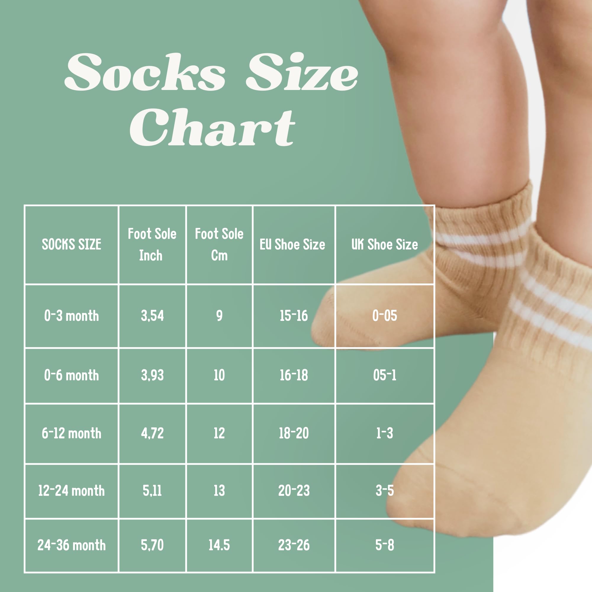 bistyle Baby Grip Ankle Socks 6 Pairs | Newborn Infant Toddlers Socks Anti-Allergic Cotton | Kids Boys Girls Ankle Socks Multicolor (as1, age, 6_months, 12_months, Brown, 6-12 Months)