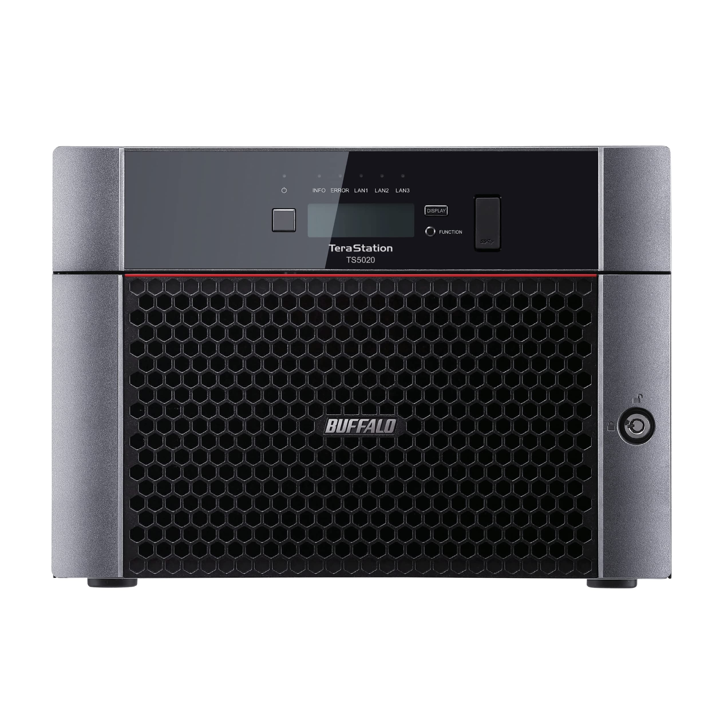 BUFFALO TeraStation 5820DN Desktop NAS 32TB (4x8TB) with HDD NAS Hard Drives Included 10GbE / 8 Bay/RAID/iSCSI/NAS/Storage Server/NAS Server/NAS Storage/Network Storage/File Server