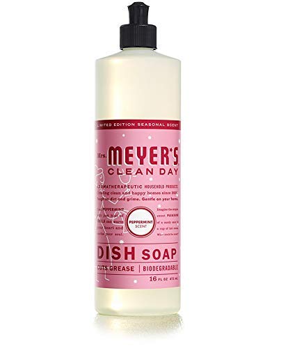 MRS. MEYER'S CLEAN DAY Variety Dish Soap Scent (Peppermint + Orange Clove + Iowa Pine)