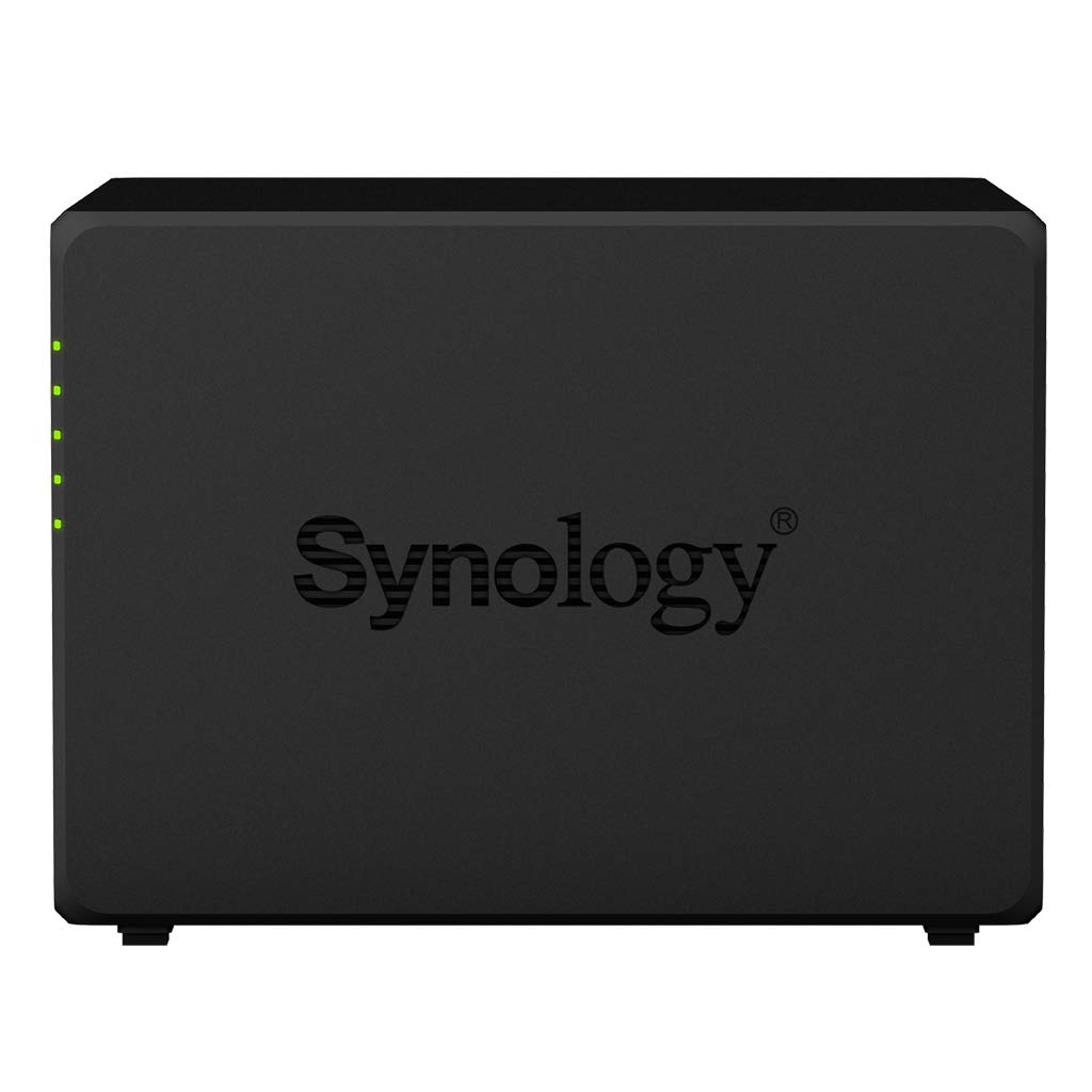 Synology DiskStation DS418 NAS Server with RTD1296 1.4GHz CPU, 2GB Memory, 64TB HDD Storage, 2 x 1GbE LAN Ports, DSM Operating System