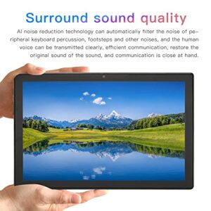 PUSOKEI 10 Inch Tablet PC,Android 11,6G 256G Storage,2.4G/5G Dual Band WiFi,mt6750 Octa Core Processor,Front 1600W Rear 3200W Dual Camera,4G Calling Tablet,7000mAh Battery,US Plug(Gold)